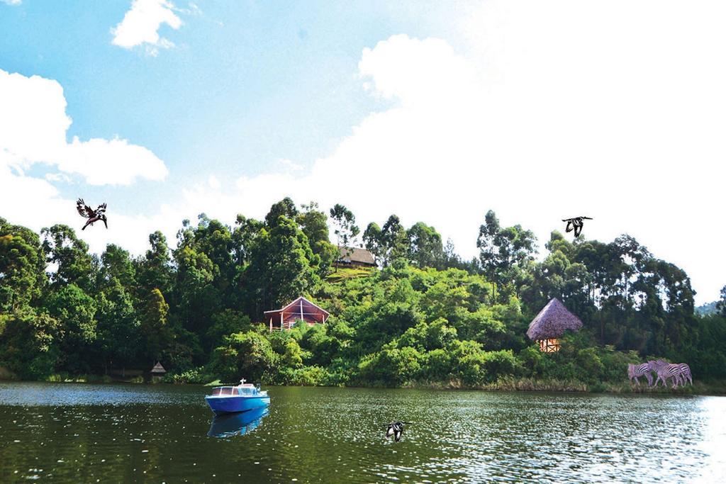 Lake Bunyonyi Eco Resort Chabahinga Kültér fotó